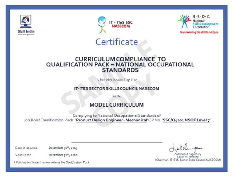 Government Authorized Certificate